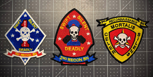 Recon Battalion Patches