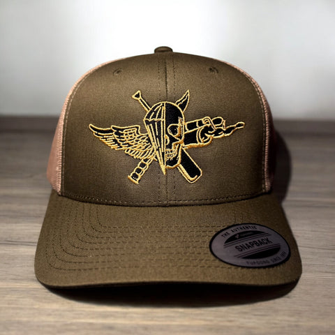 OD and Tan Recon Jack Trucker Cap