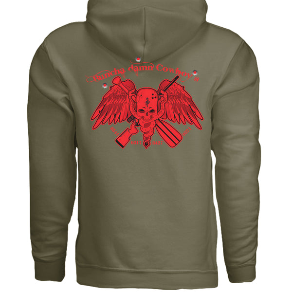 MILITARY GREEN - 6926 - BACK