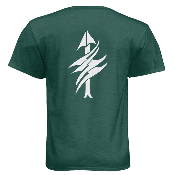 Heather Forest Green - N6210 - BACK