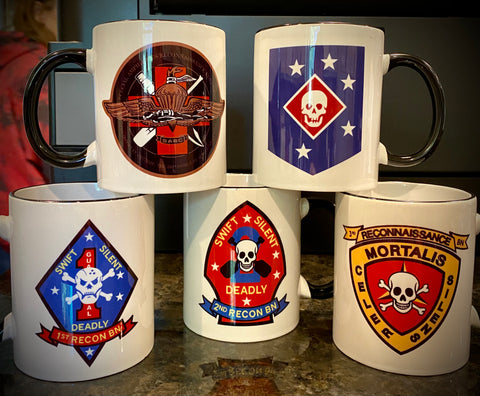 Recon, Raider, SARC Ceramic mugs