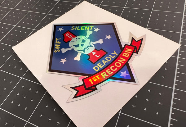 Holographic Recon Battalion Stickers